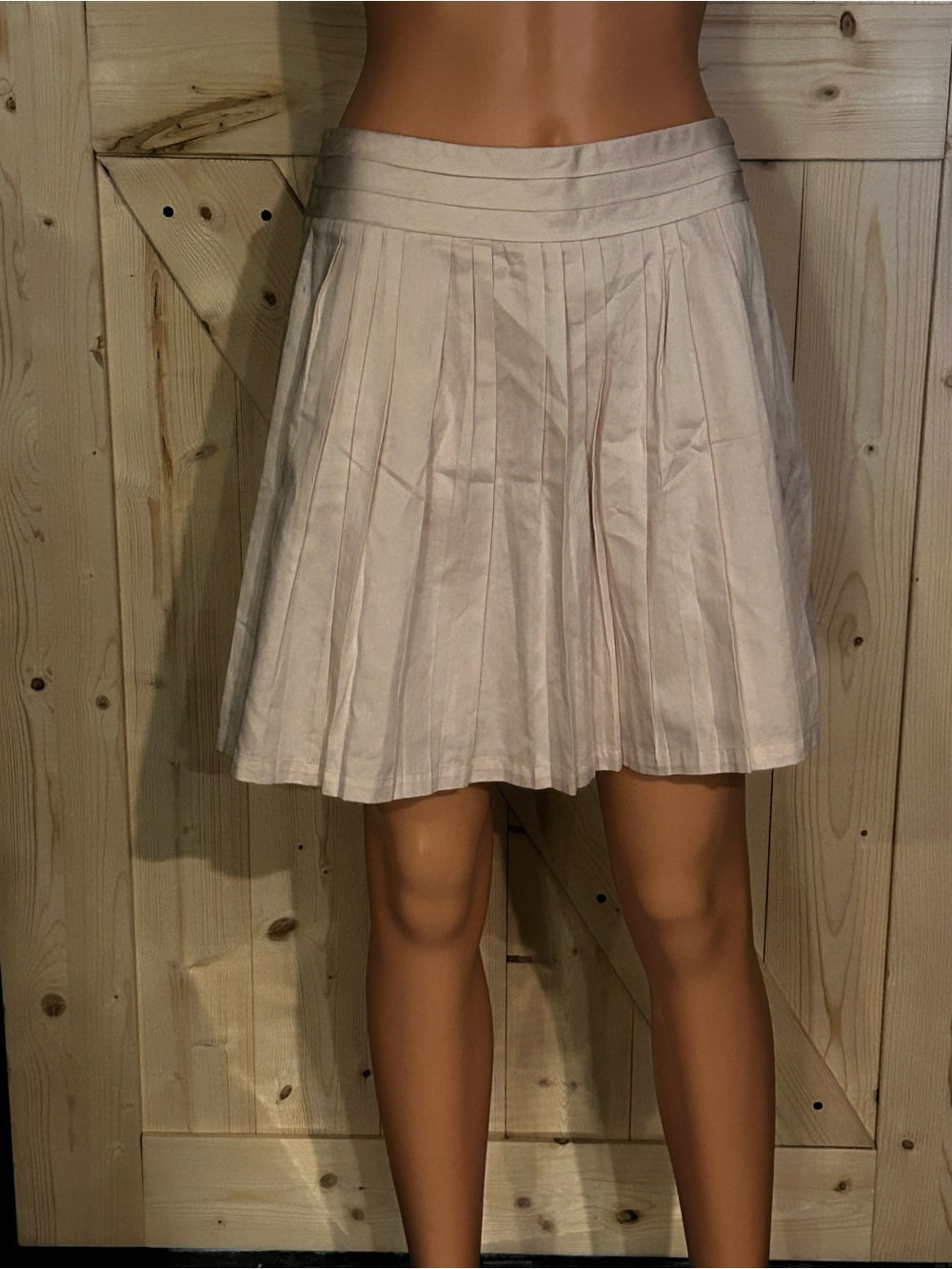 The Limited Pale Pink Pleated Tennis Skirt